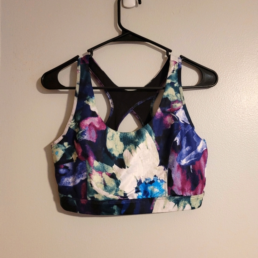 Floral Tek Gear Sports Bra